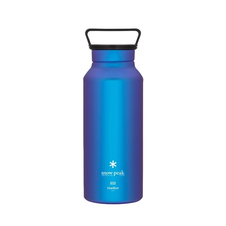 snowpeak 鈦金屬瓶800藍色  TW-800-BL