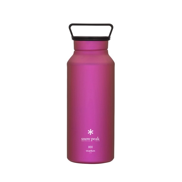 snowpeak 鈦金屬瓶800粉色  TW-800-PI