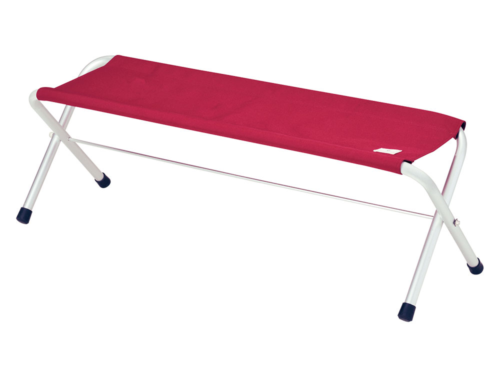 snowpeak折疊板凳布椅-紅色