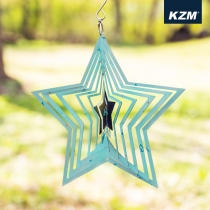 KZM 立體旋轉吊飾(星星)