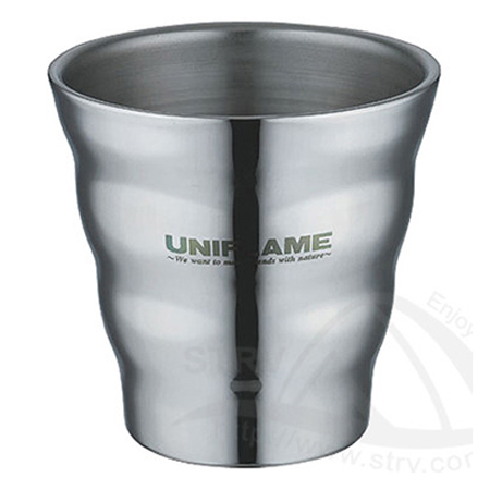 UNIFLAME 雙層不鏽鋼啤酒杯  
