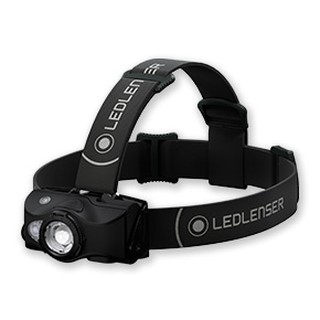 LED LENSER MH8 專業伸縮調焦充電型頭燈 600流明-黑色