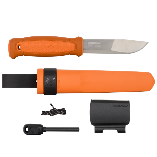 MORAKNIV Kansbol 不鏽鋼直刀(含求生配件) 橘 Kansbol with Survival Kit